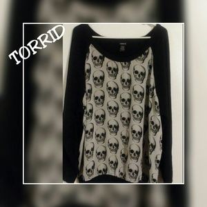 Torrid Skull Sweatshirt